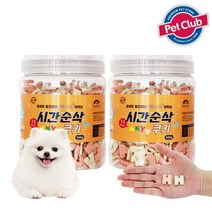 펫클럽 벨버드 시간순삭 칼슘비타쿠키500g 1+1, 단품