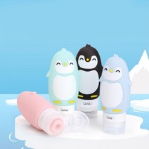 에센스담는통 로션리필용기 오일공병 에센스소분 실리콘 클렌징 통 90ml 화장품나누기, 핑크, 1개