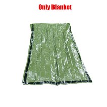 1인용 비비색 비박색 고동텐트 알파인 백페커 텐트 휴대용 방수 비상 생존 슬리핑 백 하이킹 캠핑 장비, 02 green sleepbag