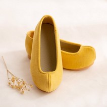 꽃 신 (단색-옐로우)-백일 돌 촬영소품 스튜디오촬영소품 베이비스튜디오