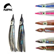바다루어 갯바위 꼴뚜기 루어 45mm (문어대구채비), KRR5pcs