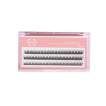 블루아이 인조 속눈썹 가닥 속눈썹 언더 속눈썹 120모 V형, 10mm