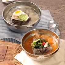 [냉면가]시원한 칡 물냉면 10인분 (사리2kg+사골육수350g*5봉+열무육수350g*5봉)
