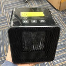 곱창난로대형업소용돈풍기공업용산업용난방기히터전기 handier 히터 휴대용 테이블/데스크탑 미니 따뜻한, 04 black_02 EU