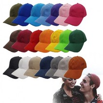 무지야구모자 볼캡 야구캡 야구모자 패션모자 21컬러
