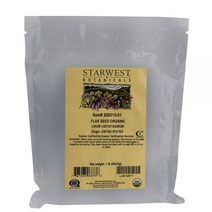 Starwest Botanicals 유기농 아마씨 1파운드