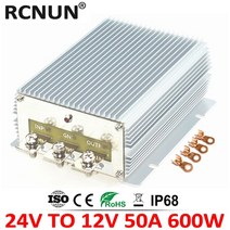 강압기 24 V 에서 12 5 10 85A 100a 스텝다운 DC 컨버터 볼트로 변압기 차량용, 06 24V to 12V 50A