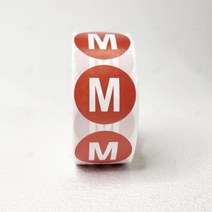 옷 사이즈 스티커 spa브랜드 라벨 크기 티셔츠 블라우스 자켓 코트 와이셔츠 폴리백 비닐백 매장 여성 남성 의류 칫수 치수 원형 스티커 동대문 DDP XL
