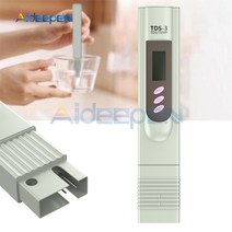 TDS-EC 측정기 0-9990ppm 펜 3 in 1 기능 전도도 수질 측정 도구 TDS & EC 테스터 0-9990ppm, 03 TDS-3
