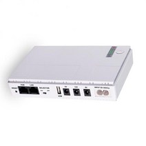 휴대용 ups 미니 미니 UPS 무정전 전원 공급 장치 10400 mAh 와이파이 라우터 대용량 5V 9V 12V 백업, 09 8800MAH UK-white