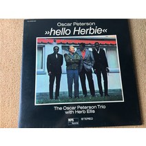 혼꾸멍 희귀앨범 LP판 레코드판 턴테이블 oscar peterson oscar peterson hello herbie J version 비닐 LP S8028