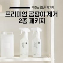 에코후레쉬 프리미엄 곰팡이제거제 400ml + 곰팡이항균제 400ml, 벽 벽지 베란다 욕실 화장실 곰팡이제거 및 예방제, 곰팡이제거제+곰팡이항균제