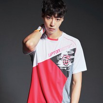 업튼 UPTON 이월상품 RCT-16512 남성용 반팔티셔츠 배드민턴의류
