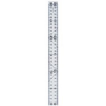 (25-055)크로바자유곡선자30cm