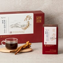 한국야쿠르트의 새이름 HY 발휘 홍삼순액100 국내산 6년근 홍삼 80mlX30포, 단품