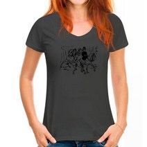 승마용품 남성 T 셔츠 3 라이딩 말 기사 o 목 티 플러스 사이즈 S5xl, 12 Women grey_05 L