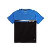 노티카 남성용 Navtech 컬러블록 티셔츠 스피너 블루 3X-Large