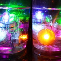 피케이몰 3P세트 물 속 방수 led 조명 어항 수족관 전구, 블루, 3P