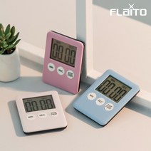 플라이토 마그넷 주방 키친타이머, 핑크, 1개