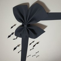 (완제품 12시주문시 당일출고)나비리본 발렌타인 장식리본 대왕리본 가게 인테리어 장식, 띠없음, 연분홍