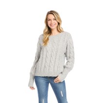 카렌 케인 케이블 스웨터