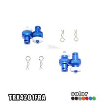 1SET TRAXXAS TRX-4 TRX4 82066-4 전술 유닛 본체 용 합금 전면 및 후면 자기 바디 마운트-TRX4201FRA RC 자동차 부품 완구, [03] 파란