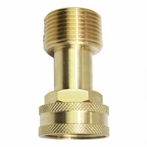 Interstate Pneumatics FGF112 1.9cm GHT 암 x 1.9cm 수 NPT 호스 피팅 - 스위블, 1