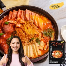 맛도란 20년 노하우 부대찌개 맛집 간편식 600g x 3/5/9봉 황금레시피 영양만점 깊고 진한 육수, 600g x 5봉