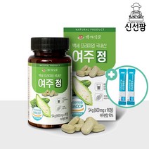여주정 여주 정 국내산 프리미엄 600mg x 90정 HACCP 제품 + 사은품증정, 1병