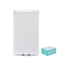 [리필증정2개] 매직캔 크롬히포 21L/27L+리필2개 기본리필 포함3개리필 MH250 MH280 신제품, 27L+리필2개, 02_27L 화이트/크롬+리필2개