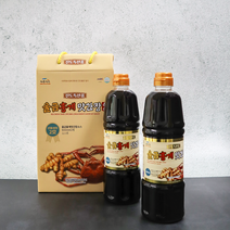 [해풍청송] 울금홍게 맛간장소스 선물세트2호 [900ml X 2개], 1개