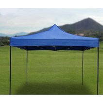 행사부스 간이차고 천막 캠핑 프레임 간이창고 휴게소, 1개, 레드 3x2