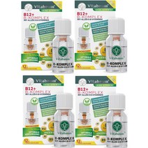 비타바움 독일 액상 비타민B12 복합 컴플렉스 10ml 12병 4팩