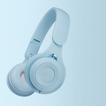 Bluedio M6 Hi Fi 노이즈 캔슬링 블루투스 5.0 헤드폰, 푸른 색