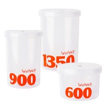 [624CONTAINER]트위스트 팩 5개입 4호 7호 8호포장훼손 반품불가