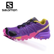 Salomon Speed Cross 4 살로몬 트레킹화 런닝화 등산화 전술화 운동화 작업화 스니커즈 초경량 골프화 슬립온 여성용 자색