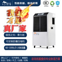 항온항습기 제습기 크린룸 항습조 전산실 Telixin TLX-TB075 산업 상업 작업장 고출력 건조 공기 제습 사무실 창고, [01] 60L ((100㎡ 이하 높이 3M 면적 적용