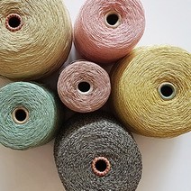 면 보카시 코바늘 뜨개실 부전모사, 없음, 100g, 3.연핑크