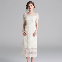 Happy shopping 화이트 롱드레스 돌잔치 생일 셀프웨딩