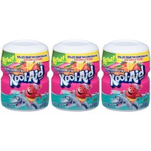 쿨에이드 홈카페 Kool-Aid Drink Mix Sharkleberry 538g 3팩