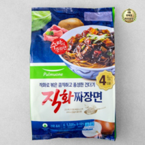 라이브잇 풀무원 직화짜장면 4인분 1320g 1개, 6개