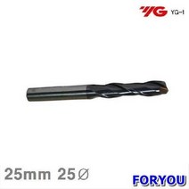 Foryou17299 와이지원 코팅롱엔드밀 25mm 파이 1개 초경 공작 절삭 엔드밀