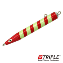 편집샵 털보낚시 트리플 대구 야광 봉메탈 500g