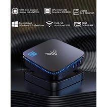 아마존 초소형 미니 소형 컴퓨터 pc PC Windows 11 Pro KAMRUI AK1 PRO 12GB RAM 256GB SSD 데스크탑 Intel Celeron N5105 프로, [01] 4GB+64GB/인텔 셀러론 J3455