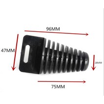 바이크 오토바이 배기 파이프 머플러 플매트 카펫 러그 가와사키 KX250F KX450F KLX450R KLX125 KX65 KX80 85 KX125 KX250 용 방수 청소, [06] 브라운