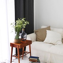 아트박스/메종드룸룸 무이 딥그레이 세미암막커튼