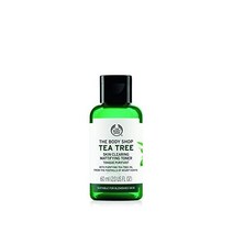 더바디샵 티 트리 스킨 Clearing Mattifying 토너 Made with 티트리 오일 100% Vegan 2.0 Fl. 온스, 2 Fl Oz (Pack of 1)