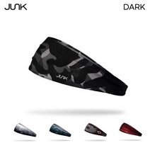 JUNK 정크 다크패턴 빅뱅라이트 헤드밴드 스포츠 머리띠 야구 러닝, 2B9 컴튼