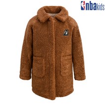 NBA KIDS 여아 LAL 테디베어 패딩 코트 (K194JP601P)_
