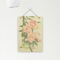 bh904-우드행잉액자_풍수모란꽃수채02